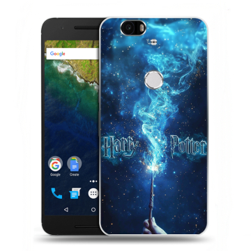 Силиконовый чехол на Google Huawei Nexus 6P с принтом Harry Potter Гарри Поттер