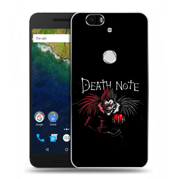 Силиконовый чехол на Google Huawei Nexus 6P с принтом Death note Тетрадь смерти Силиконовый чехол на Google Huawei Nexus 6P с принтом Death note Тетрадь смерти