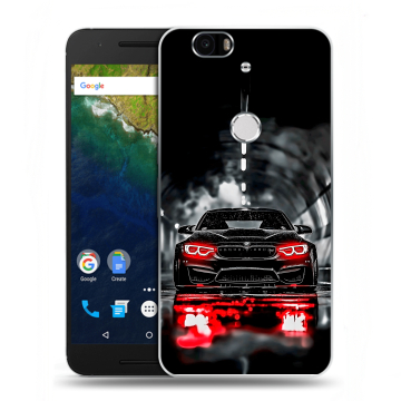 Силиконовый чехол на Google Huawei Nexus 6P с принтом BMW БМВ Силиконовый чехол на Google Huawei Nexus 6P с принтом BMW БМВ