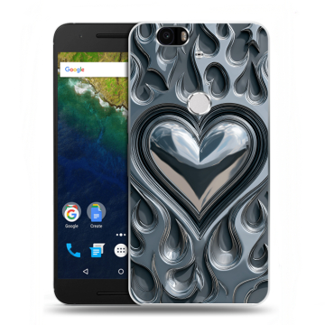 Силиконовый чехол на Google Huawei Nexus 6P с принтом Y2K