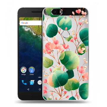 Силиконовый чехол на Google Huawei Nexus 6P с принтом женский Силиконовый чехол на Google Huawei Nexus 6P с принтом женский