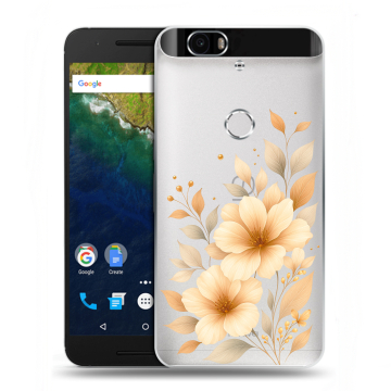 Силиконовый чехол на Google Huawei Nexus 6P с принтом для девушки Силиконовый чехол на Google Huawei Nexus 6P с принтом для девушки