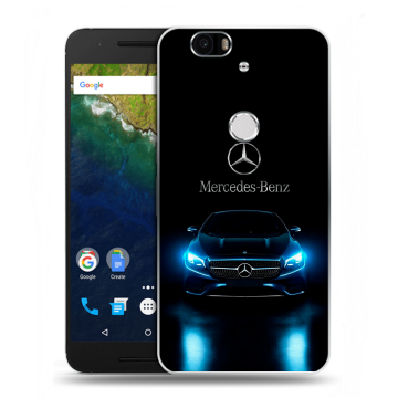 Силиконовый чехол на Google Huawei Nexus 6P с принтом Mercedes Мерседес Силиконовый чехол на Google Huawei Nexus 6P с принтом Mercedes Мерседес