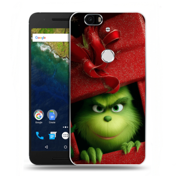 Силиконовый чехол на Google Huawei Nexus 6P с принтом Новый год Силиконовый чехол на Google Huawei Nexus 6P с принтом Новый год