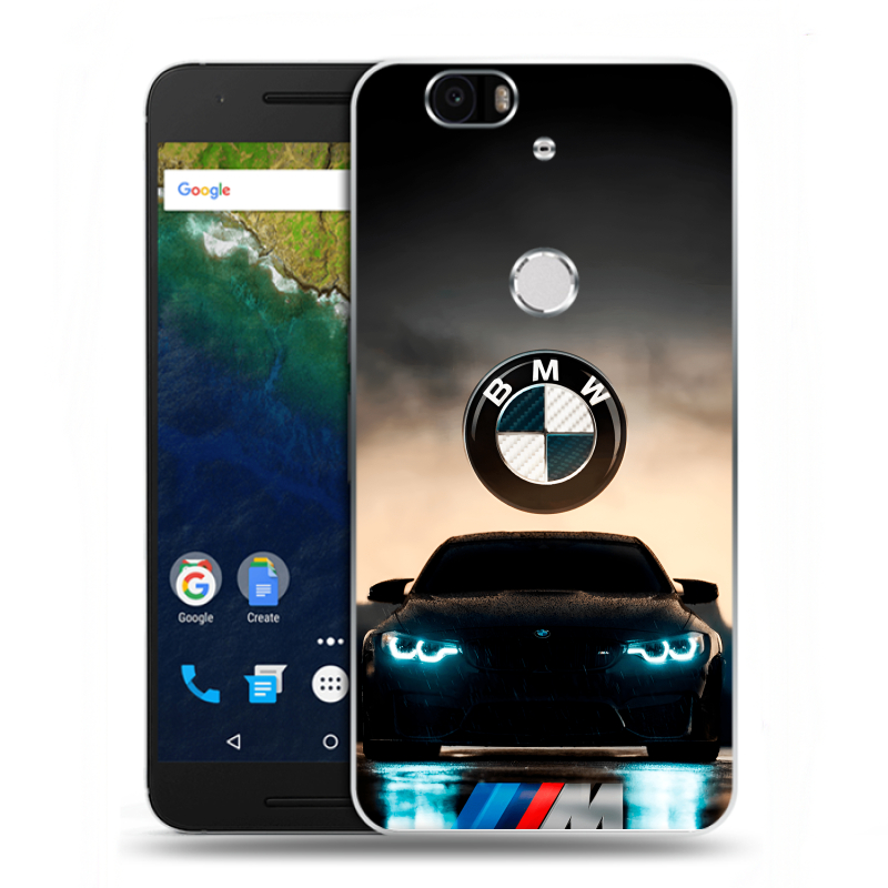 Силиконовый чехол на Google Huawei Nexus 6P с принтом БМВ BMW Силиконовый чехол на Google Huawei Nexus 6P с принтом БМВ BMW