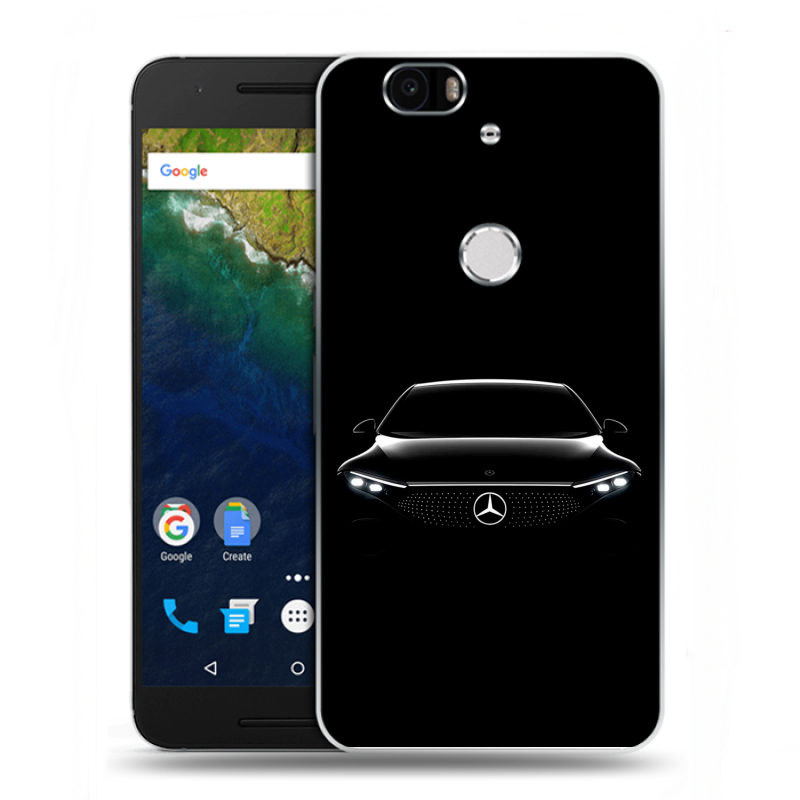 Силиконовый чехол на Google Huawei Nexus 6P с принтом Mercedes Мерседес Силиконовый чехол на Google Huawei Nexus 6P с принтом Mercedes Мерседес