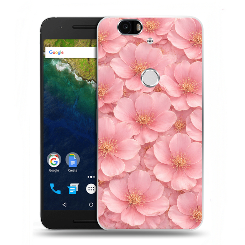 Силиконовый чехол на Google Huawei Nexus 6P с принтом женский Силиконовый чехол на Google Huawei Nexus 6P с принтом женский