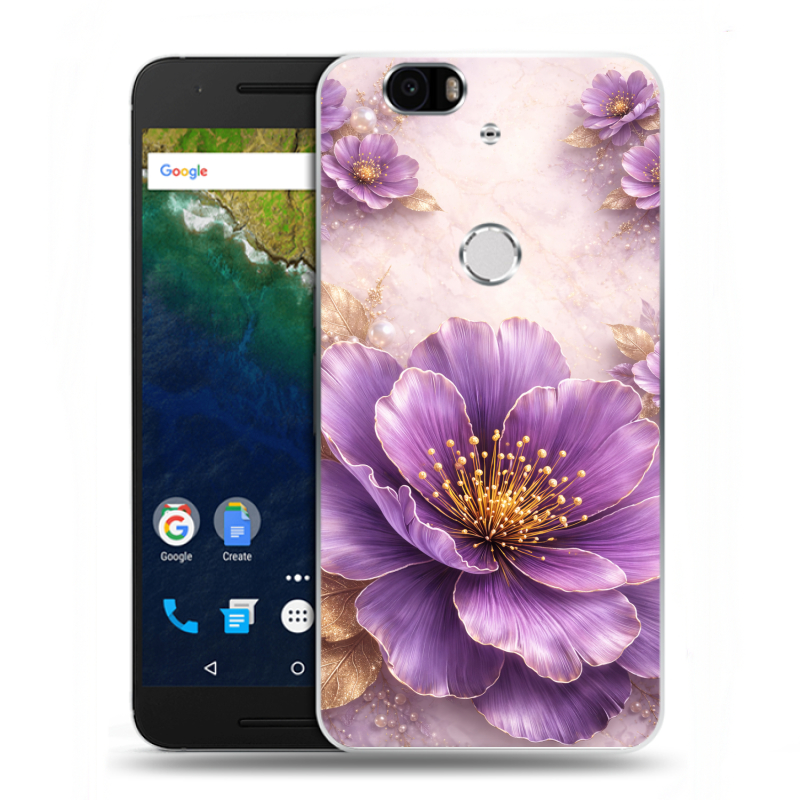 Силиконовый чехол на Google Huawei Nexus 6P с принтом женский Силиконовый чехол на Google Huawei Nexus 6P с принтом женский