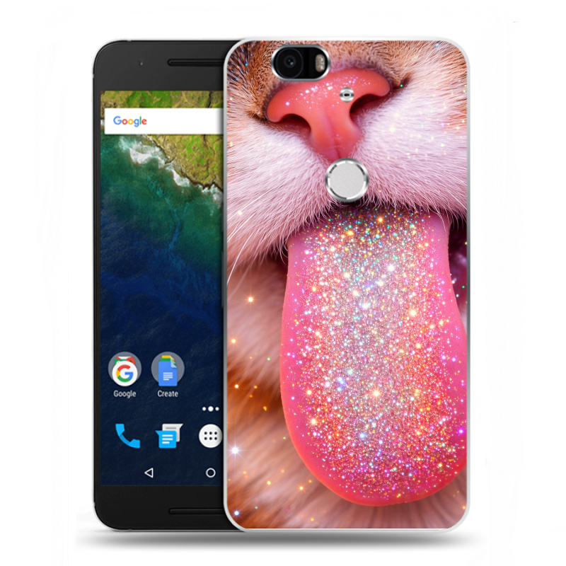 Силиконовый чехол на Google Huawei Nexus 6P с принтом для девочек Силиконовый чехол на Google Huawei Nexus 6P с принтом для девочек