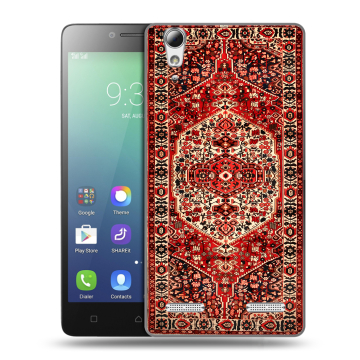 Силиконовый чехол на Lenovo A6010 с принтом Ковер