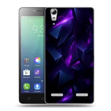 Силиконовый чехол на Lenovo A6010 с принтом Абстракиция