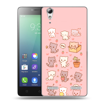 Силиконовый чехол на Lenovo A6010 с принтом Hello Kitty Хелоу Кити Силиконовый чехол на Lenovo A6010 с принтом Hello Kitty Хелоу Кити