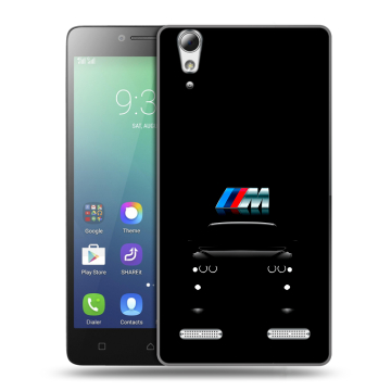 Силиконовый чехол на Lenovo A6010 с принтом БМВ BMW