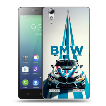 Силиконовый чехол на Lenovo A6010 с принтом БМВ BMW Силиконовый чехол на Lenovo A6010 с принтом БМВ BMW