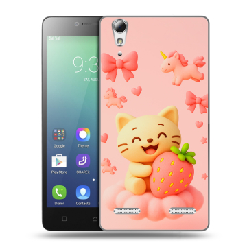 Силиконовый чехол на Lenovo A6010 с принтом для девочек Силиконовый чехол на Lenovo A6010 с принтом для девочек
