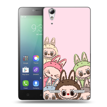 Силиконовый чехол на Lenovo A6010 с принтом Лабубу Силиконовый чехол на Lenovo A6010 с принтом Лабубу