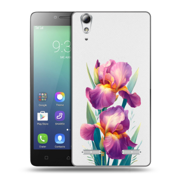 Силиконовый чехол на Lenovo A6010 с принтом Цветы орхидеи Силиконовый чехол на Lenovo A6010 с принтом Цветы орхидеи
