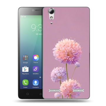 Силиконовый чехол на Lenovo A6010 с принтом Цветы Силиконовый чехол на Lenovo A6010 с принтом Цветы