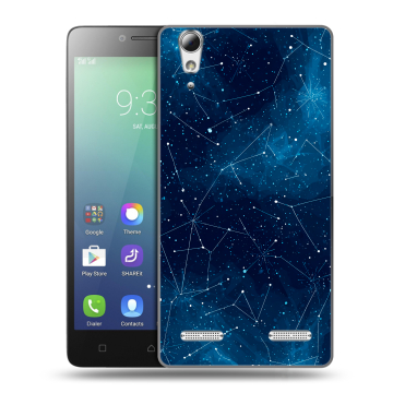 Силиконовый чехол на Lenovo A6010 с принтом Космос звезды Силиконовый чехол на Lenovo A6010 с принтом Космос звезды