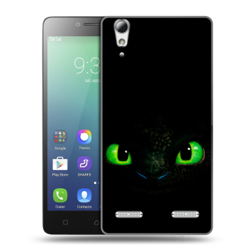 Силиконовый чехол на Lenovo A6010 с принтом Как приручить дракона Силиконовый чехол на Lenovo A6010 с принтом Как приручить дракона