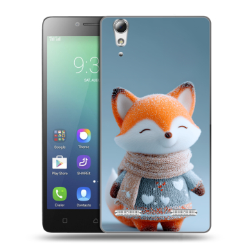 Силиконовый чехол на Lenovo A6010 с принтом Лиса Силиконовый чехол на Lenovo A6010 с принтом Лиса