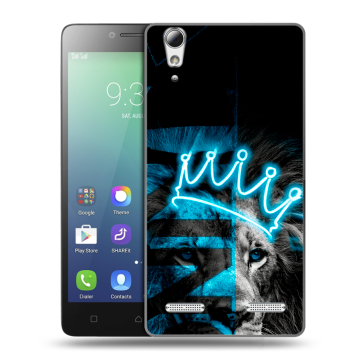 Силиконовый чехол на Lenovo A6010 с принтом Король лев Силиконовый чехол на Lenovo A6010 с принтом Король лев