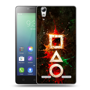 Силиконовый чехол на Lenovo A6010 с принтом Squid Game Игра кальмара Силиконовый чехол на Lenovo A6010 с принтом Squid Game Игра кальмара