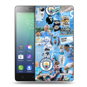 Силиконовый чехол на Lenovo A6010 с принтом Man City Манчестер Сити Силиконовый чехол на Lenovo A6010 с принтом Man City Манчестер Сити