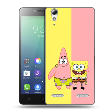 Силиконовый чехол на Lenovo A6010 с принтом Спанч боб Спанчбоб Силиконовый чехол на Lenovo A6010 с принтом Спанч боб Спанчбоб
