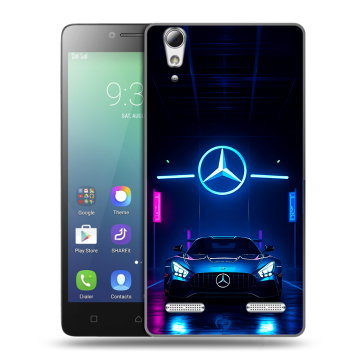Силиконовый чехол на Lenovo A6010 с принтом Mercedes Мерседес Силиконовый чехол на Lenovo A6010 с принтом Mercedes Мерседес