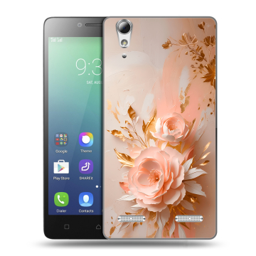 Силиконовый чехол на Lenovo A6010 с принтом женский Силиконовый чехол на Lenovo A6010 с принтом женский