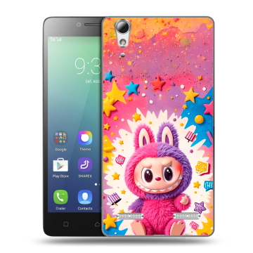 Силиконовый чехол на Lenovo A6010 с принтом Labubu Лабубу Силиконовый чехол на Lenovo A6010 с принтом Labubu Лабубу
