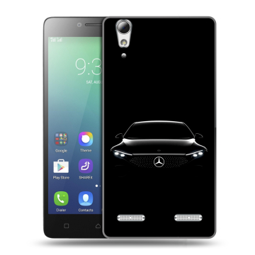 Силиконовый чехол на Lenovo A6010 с принтом Mercedes Мерседес Силиконовый чехол на Lenovo A6010 с принтом Mercedes Мерседес