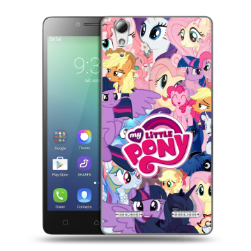 Силиконовый чехол на Lenovo A6010 с принтом My little pony Дружба чудо Силиконовый чехол на Lenovo A6010 с принтом My little pony Дружба чудо