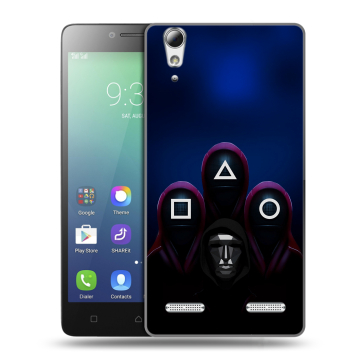 Силиконовый чехол на Lenovo A6010 с принтом Игра Кальмара Силиконовый чехол на Lenovo A6010 с принтом Игра Кальмара