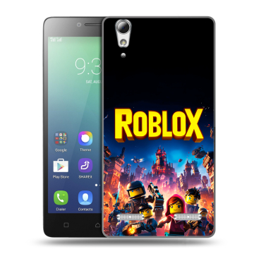 Силиконовый чехол на Lenovo A6010 с принтом Roblox Роблокс Силиконовый чехол на Lenovo A6010 с принтом Roblox Роблокс