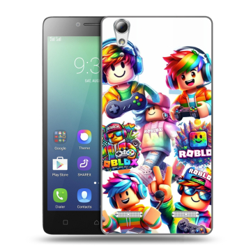 Силиконовый чехол на Lenovo A6010 с принтом Roblox Роблокс Силиконовый чехол на Lenovo A6010 с принтом Roblox Роблокс