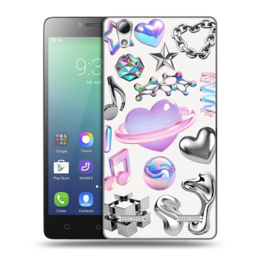 Силиконовый чехол на Lenovo A6010 с принтом Y2K Силиконовый чехол на Lenovo A6010 с принтом Y2K