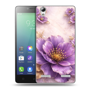 Силиконовый чехол на Lenovo A6010 с принтом женский Силиконовый чехол на Lenovo A6010 с принтом женский
