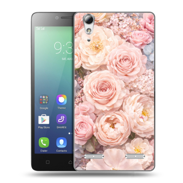 Силиконовый чехол на Lenovo A6010 с принтом женский Силиконовый чехол на Lenovo A6010 с принтом женский