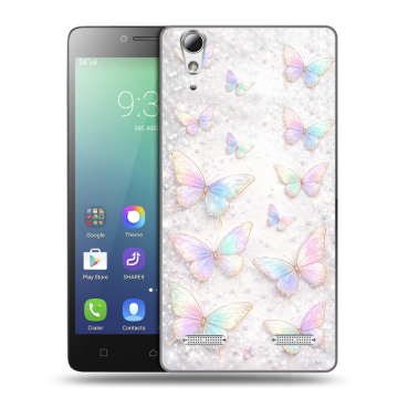 Силиконовый чехол на Lenovo A6010 с принтом женский Силиконовый чехол на Lenovo A6010 с принтом женский