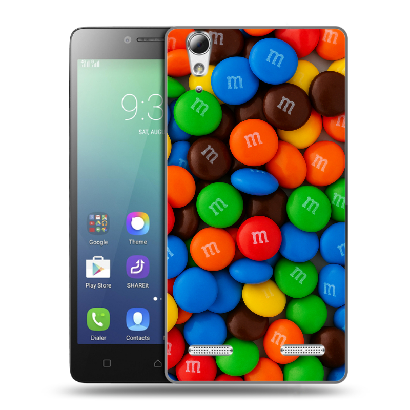 Силиконовый чехол на Lenovo A6010 с принтом Конфеты Силиконовый чехол на Lenovo A6010 с принтом Конфеты