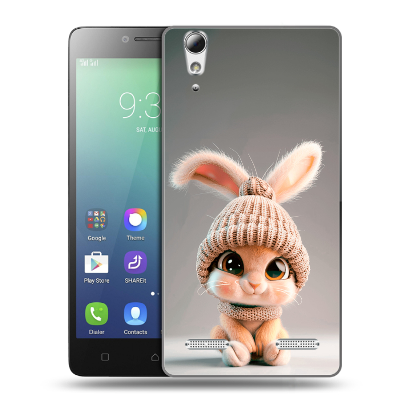 Силиконовый чехол на Lenovo A6010 с принтом Кролик Силиконовый чехол на Lenovo A6010 с принтом Кролик
