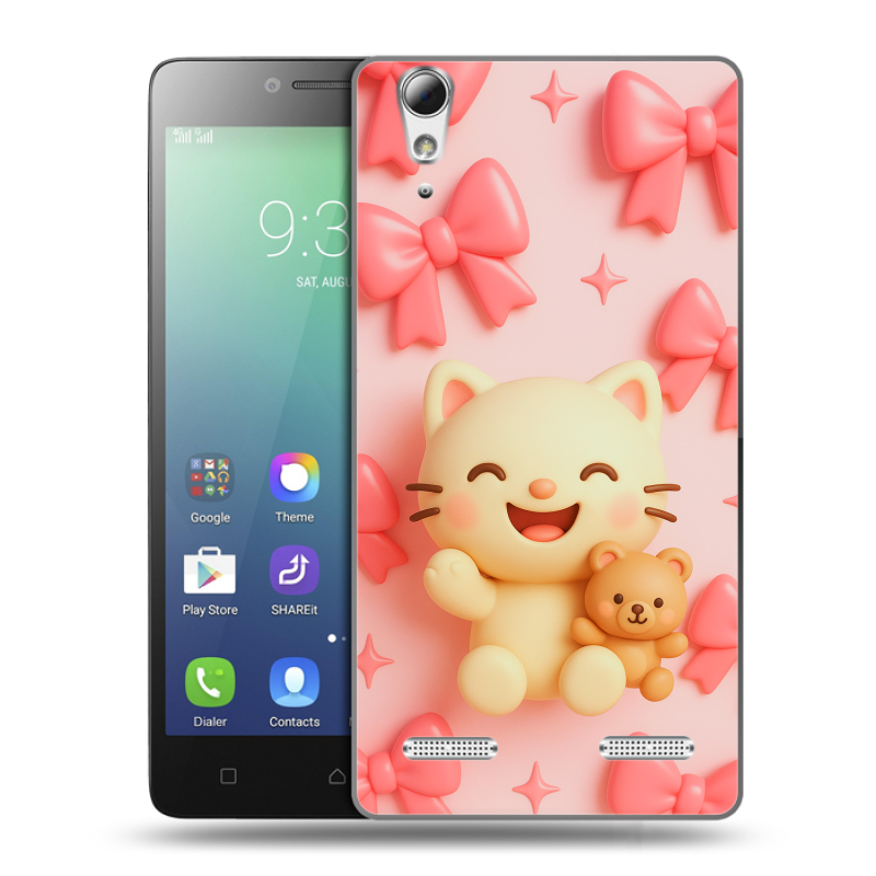 Силиконовый чехол на Lenovo A6010 с принтом для девочек Силиконовый чехол на Lenovo A6010 с принтом для девочек
