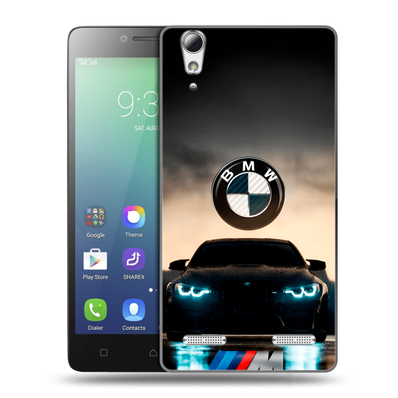 Силиконовый чехол на Lenovo A6010 с принтом БМВ BMW Силиконовый чехол на Lenovo A6010 с принтом БМВ BMW