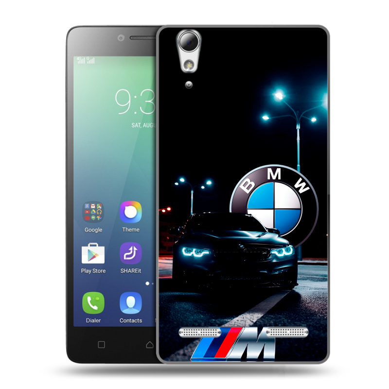 Силиконовый чехол на Lenovo A6010 с принтом БМВ BMW Силиконовый чехол на Lenovo A6010 с принтом БМВ BMW