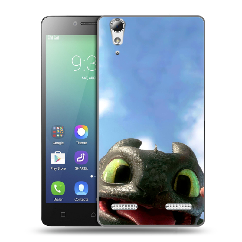 Силиконовый чехол на Lenovo A6010 с принтом Как приручить дракона Силиконовый чехол на Lenovo A6010 с принтом Как приручить дракона