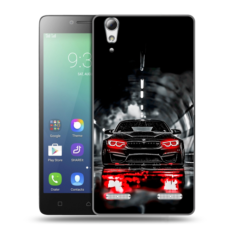 Силиконовый чехол на Lenovo A6010 с принтом BMW БМВ Силиконовый чехол на Lenovo A6010 с принтом BMW БМВ