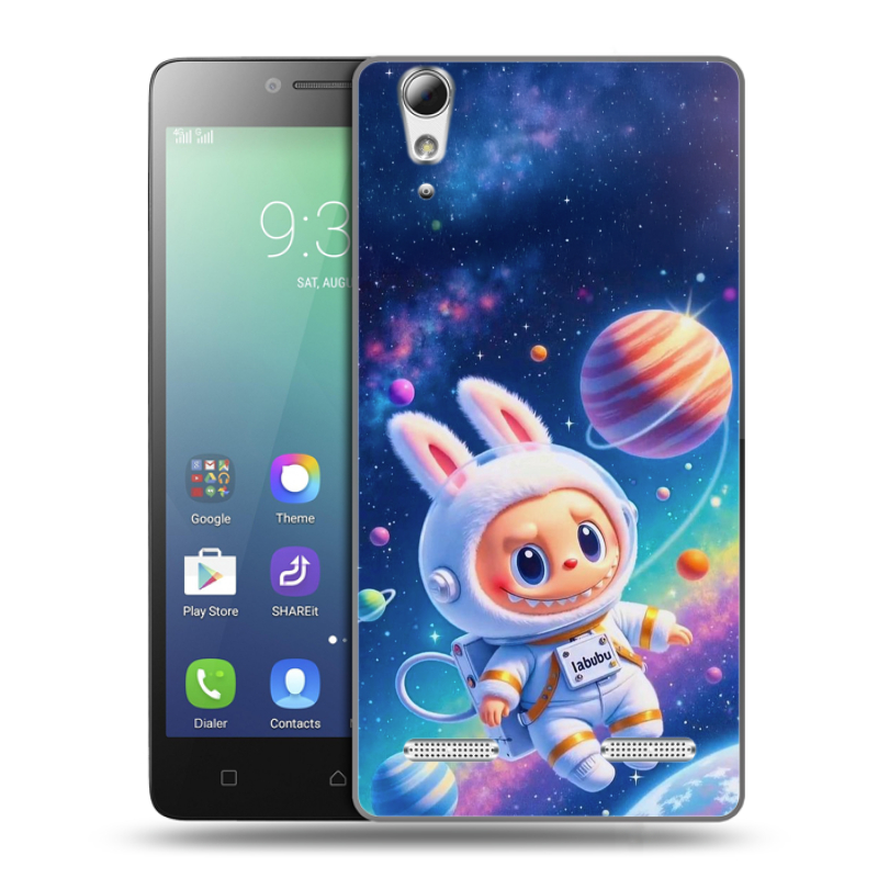 Силиконовый чехол на Lenovo A6010 с принтом Labubu Лабубу Силиконовый чехол на Lenovo A6010 с принтом Labubu Лабубу