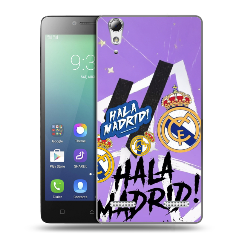 Силиконовый чехол на Lenovo A6010 с принтом Real Madrid Реал Мадрид Силиконовый чехол на Lenovo A6010 с принтом Real Madrid Реал Мадрид